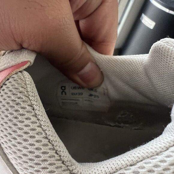 On Cloud The Roger Advantage Pink Sneaker Women's Size 8 - Picture 7 of 7